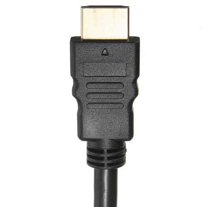 1.8M 1080P HD Male to VGA Female Video Converter Adapter Cable Lead PC DVD TV