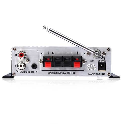Lepy LP-A68 USB FM Mini Amplifier For Home Car