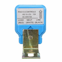 将图片加载到图库查看器，5pcs AC 220V 10A Automatic Auto On Off Street Light Switch Photo Control Sensor
