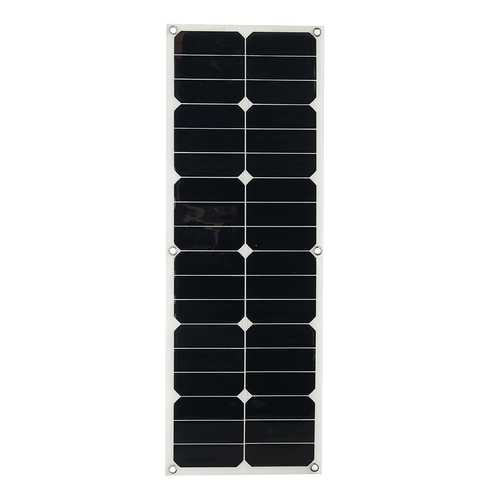 Elfeland? SP-13 40W 18V Flexible Mono Solar Panel For Camping Boat Caravans Battery Charger