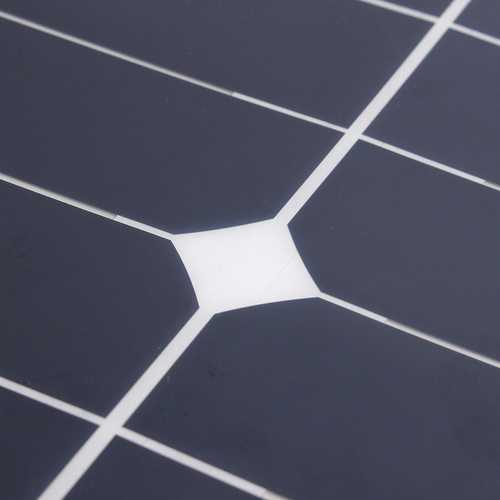 Elfeland? SP-13 40W 18V Flexible Mono Solar Panel For Camping Boat Caravans Battery Charger