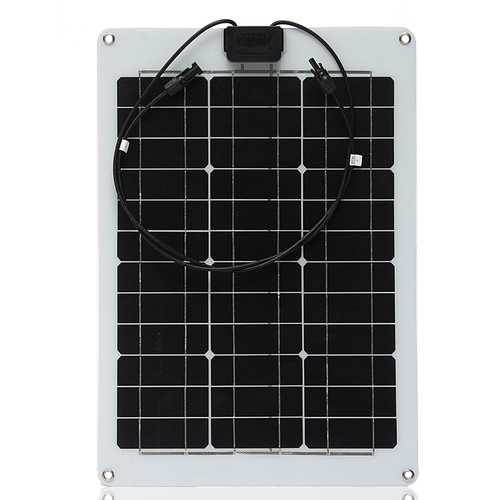 Elfeland? SP-10 640*440*2.5mm 12V 30W ETFT High Efficiency Semi-Flexible Monocrystalline Solar Panel