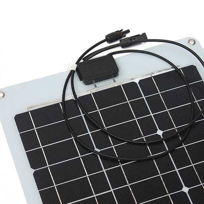 Elfeland? SP-10 640*440*2.5mm 12V 30W ETFT High Efficiency Semi-Flexible Monocrystalline Solar Panel