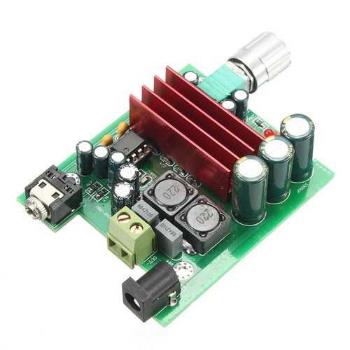 TPA3116 D2 8-25VDC 100W Mono Digital Amplifier Board NE5532 OPAMP