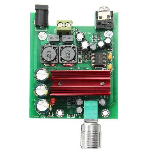 TPA3116 D2 8-25VDC 100W Mono Digital Amplifier Board NE5532 OPAMP