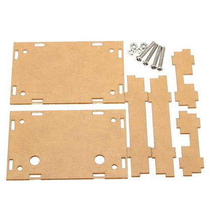 Transparent Acrylic Sheet Housing Case For DSP & PLL Digital Stereo FM Radio Receiver Module
