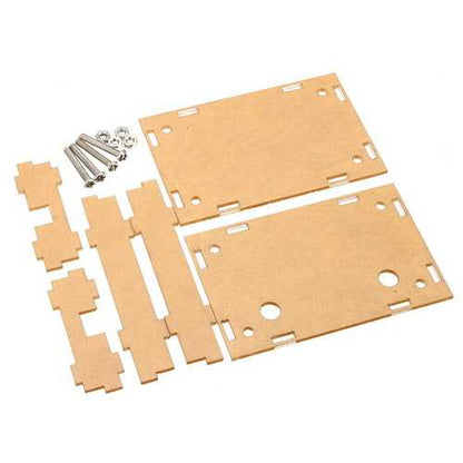 Transparent Acrylic Sheet Housing Case For DSP & PLL Digital Stereo FM Radio Receiver Module