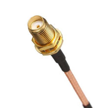 将图片加载到图库查看器，5CM SMA Male To SMA Female RG141 Extension Cable Made With Semi Rigid Cable Jack Plug Wire Connector

