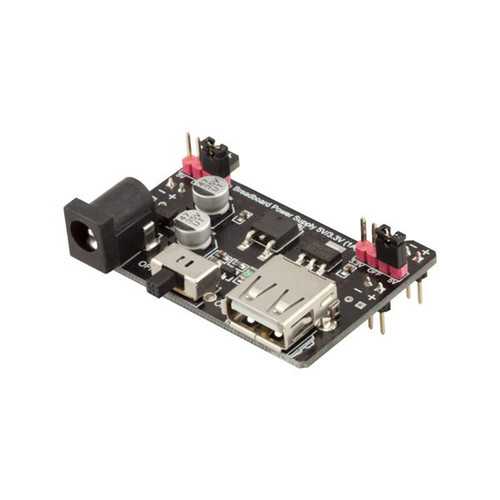 Breadboard Power Supply 5V/3.3V 1A Module Board RobotDyn for Arduino - products that work with official Arduino boards