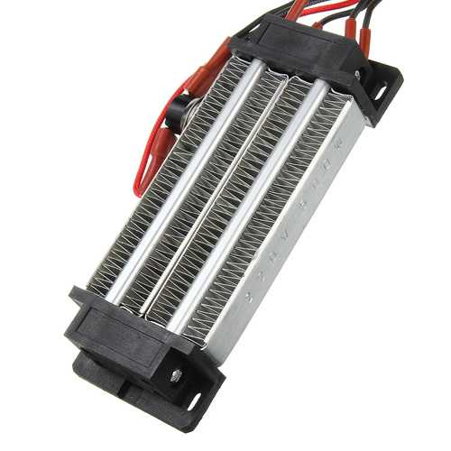 500W AC 220V PTC Heating Element Heater Ceramic Thermostatic Heater