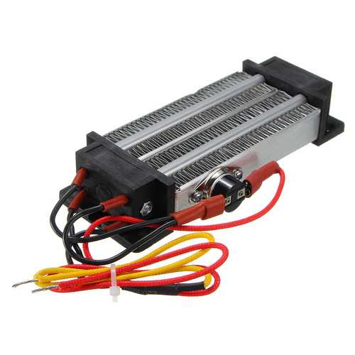 500W AC 220V PTC Heating Element Heater Ceramic Thermostatic Heater