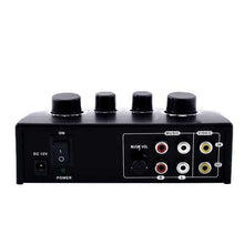 Load image into Gallery viewer, NKR N-3 Karaoke Echo Mixer Sound Audio Mixer Console PC TV Amplifier System
