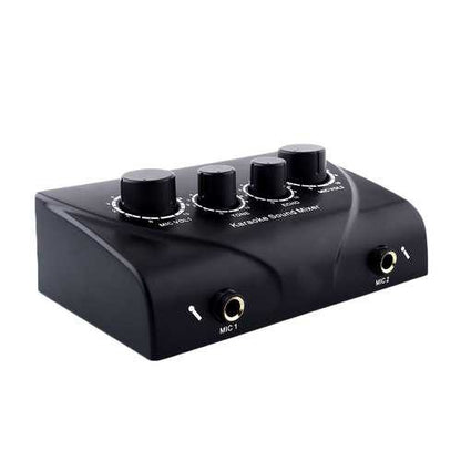 NKR N-3 Karaoke Echo Mixer Sound Audio Mixer Console PC TV Amplifier System