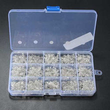 Charger l&#39;image dans la galerie, 750Pcs 3mm Diodes LED Light Yellow Red Blue Green White Assortment DIY Kit
