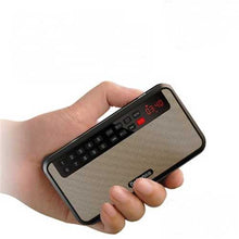 將圖片載入圖庫檢視器 Rolton T60 Portable MP3 Stereo Player Audio Speakers FM Radio With LED Screen Support Tf Card Play
