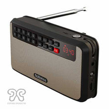 將圖片載入圖庫檢視器 Rolton T60 Portable MP3 Stereo Player Audio Speakers FM Radio With LED Screen Support Tf Card Play
