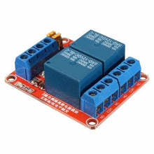 将图片加载到图库查看器，5Pcs 12V 2 Channel Relay Module With Optocoupler Support High Low Level Trigger
