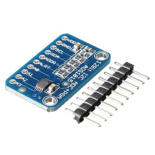 5Pcs ADS1015 Mini 12bit Analog-to-Digital Converter ADC Development Board CJMCU for Arduino - products that work with official Arduino boards