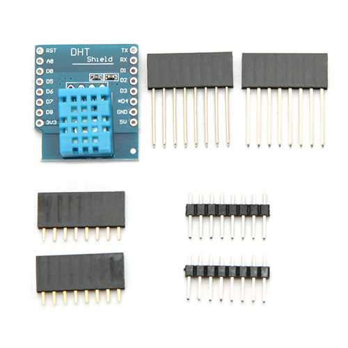 5Pcs Wemos? DHT11 Single Bus Digital Temperature Humidity Sensor Shield For WeMos D1 Mini