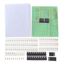 Cargar imagen en el visor de la galería, HKT002 SMD Soldering Practice Board Electronic Components DIY Learning Kit
