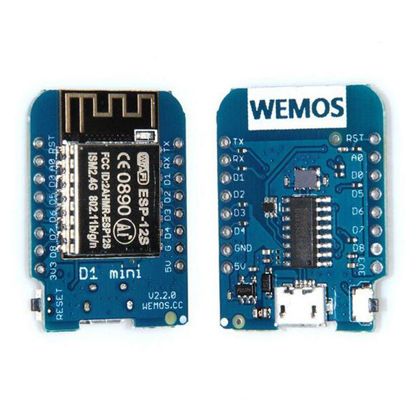 5Pcs Geekcreit? D1 mini V2.2.0 WIFI Internet Development Board Based ESP8266 4MB FLASH ESP-12S Chip