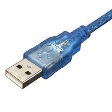 将图片加载到图库查看器，5pcs 30CM Blue Male USB 2.0A To Mini Male USB B Cable For
