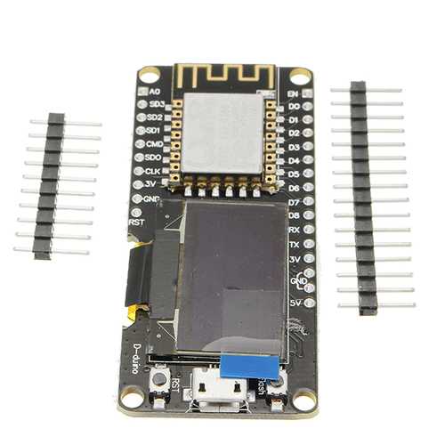 Nodemcu Wifi And NodeMCU ESP8266 + 0.96 Inch OLED Module Development Board Geekcreit for Arduino - products that work with official Arduino boards