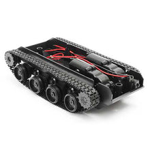 將圖片載入圖庫檢視器 3V-7V Light Shock Absorbed Smart Robot Tank Chassis Car DIY Kit With 130 Motor
