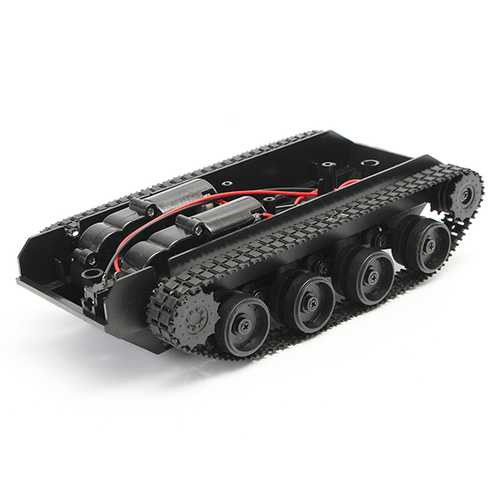 3V-7V Light Shock Absorbed Smart Robot Tank Chassis Car DIY Kit With 130 Motor