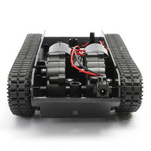 將圖片載入圖庫檢視器 3V-7V Light Shock Absorbed Smart Robot Tank Chassis Car DIY Kit With 130 Motor
