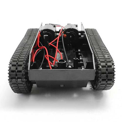 3V-7V Light Shock Absorbed Smart Robot Tank Chassis Car DIY Kit With 130 Motor