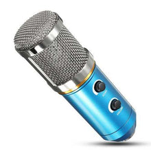 将图片加载到图库查看器，MK-F200TL Audio USB Condenser Microphone Sound Recording Vocal Microphone Mic Stand Mount
