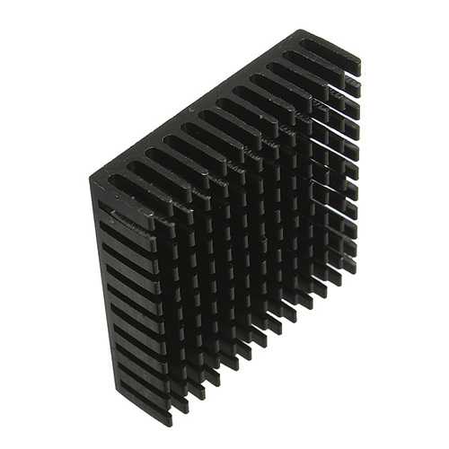 30pcs 40 x 40 x 11mm Aluminum HeatSink Heat Sink Cooling For Chip IC LED Transistor