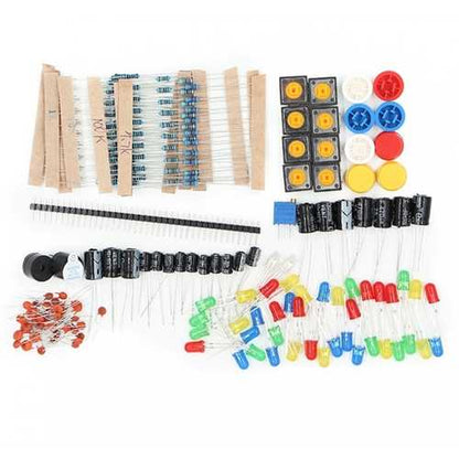 Geekcreit Components Starter Kits Resistor / LED / Capacitor / Jumper Wire / Breadboard For Geekcreit Arduino - products that work with official Arduino boards