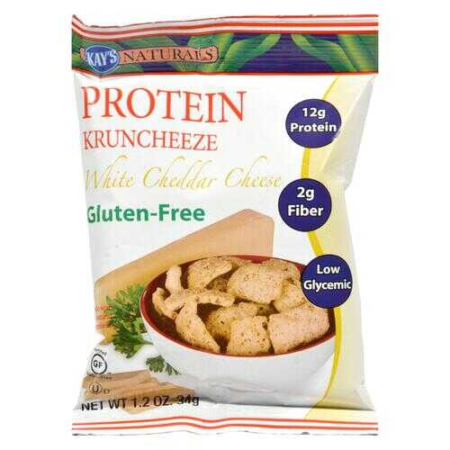 Kay's Naturals Better Balance Kruncheeze White Cheddar Cheese - 1.2 oz - Case of 6