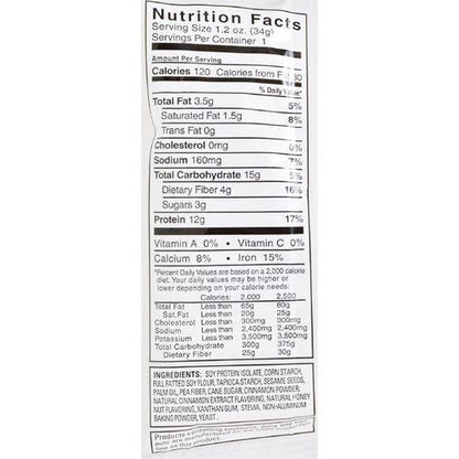 Kay's Naturals Protein Pretzel Sticks Cinnamon Toast - 1.2 oz - Case of 6