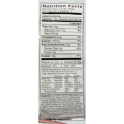 Kay's Naturals Better Balance Pretzel Sticks Jalapeno Honey Mustard - 1.2 oz - Case of 6