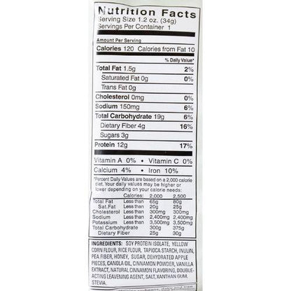 Kay's Naturals Protein Cereal Gluten Free Apple Cinnamon - 1.2 oz - Case of 6