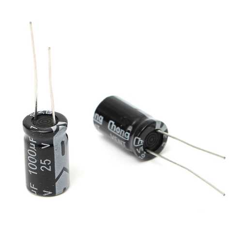 400pcs 1000uF 25V Radial Electrolytic Capacitor 10 x 17mm 105?C