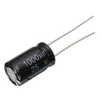 400pcs 1000uF 25V Radial Electrolytic Capacitor 10 x 17mm 105?C