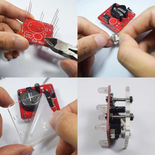 Geekcreit? DIY Shaking LED Dice Kit With Small Vibration Motor