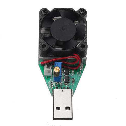 RIDEN? USB Adjustable Constant Current Intelligent Electronic Load Discharger Discharge Resistance With Fan