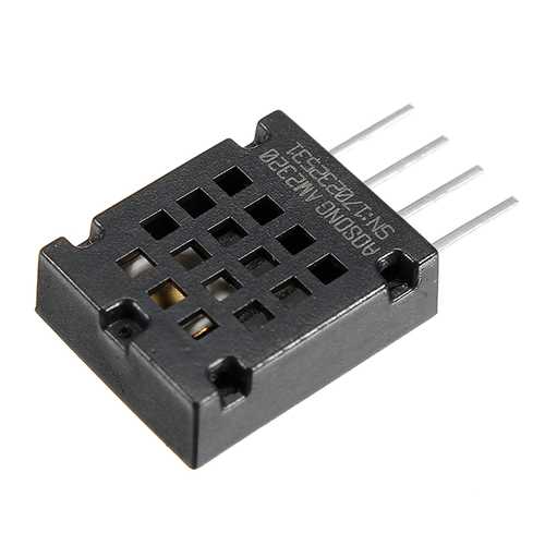 AM2320 DC 3.1-5.5V Digital Temperature And Humidity Sensor Single Bus / I2C Signal Output