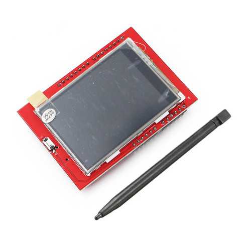UNO R3 ATmega16U2 Development Board + 2.4 Inch TFT LCD ILI9341 Touch Display Module Geekcreit for Arduino - products that work with official Arduino boards