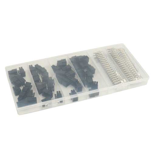 50 Pcs 5557 6 Pin ATX EPS PCI-E Connector With 300 Pcs Terminal Crimp Pin Plug In Box