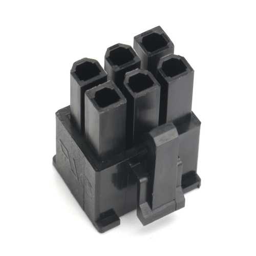 50 Pcs 5557 6 Pin ATX EPS PCI-E Connector With 300 Pcs Terminal Crimp Pin Plug In Box