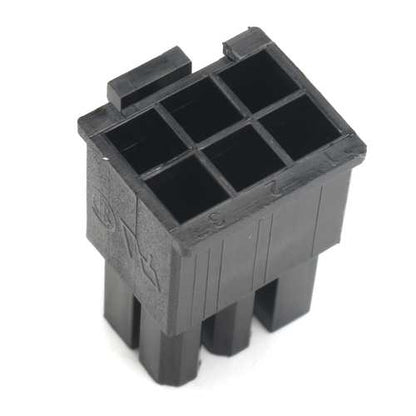 50 Pcs 5557 6 Pin ATX EPS PCI-E Connector With 300 Pcs Terminal Crimp Pin Plug In Box