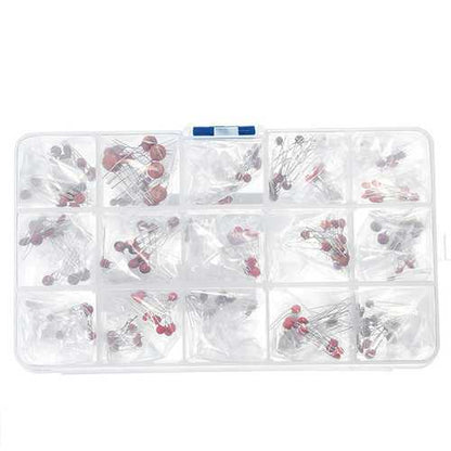 900 Pcs 2pF-0.1F Ceramic Capacitors Kit 30 Types With Component Box