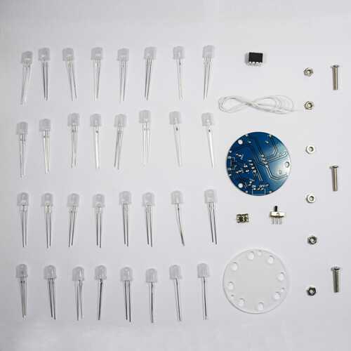 Geekcreit? DIY Mini Star Flashing LED Cylinder Kit With 23 Flashing Mode