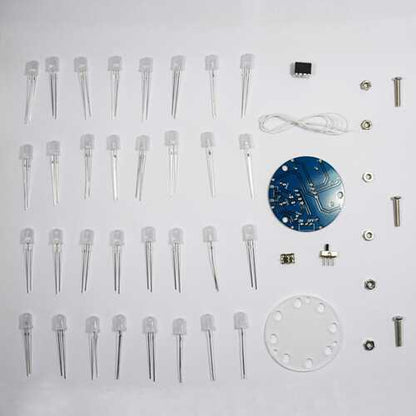 Geekcreit? DIY Mini Star Flashing LED Cylinder Kit With 23 Flashing Mode